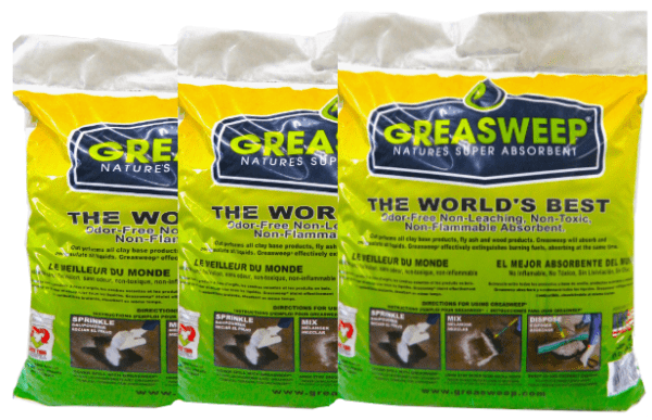 Greasweep (3) 1 cu ft bags