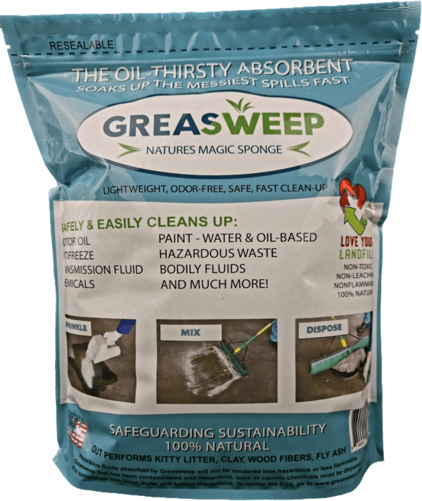 Greasweep (3) 3 LB Industrial Bags - Limited Stock Only